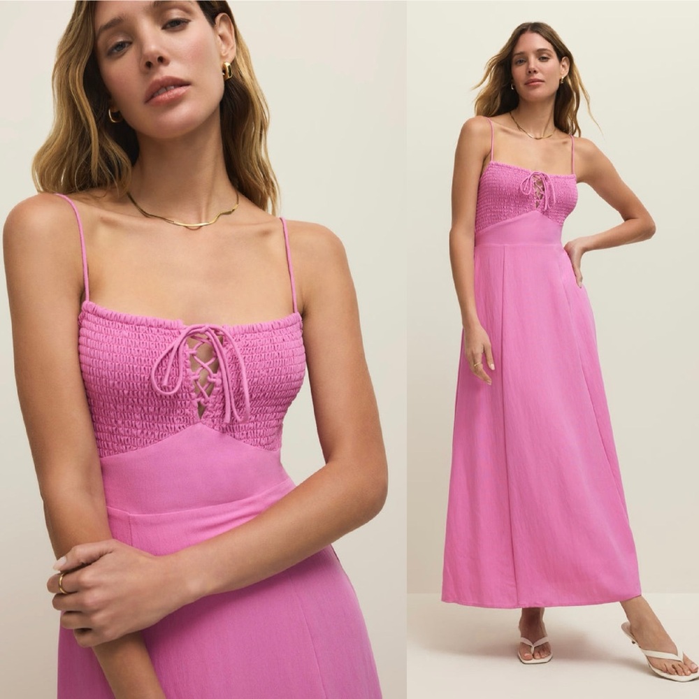 GRANADA AIRY GAUZE MAXI DRESS (SPANISH ROSE) - Z SUPPLY